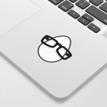 Load image into Gallery viewer, egghead notebook sticker